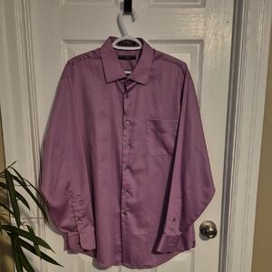 Geoffrey Beene Purple Dress Shirt
